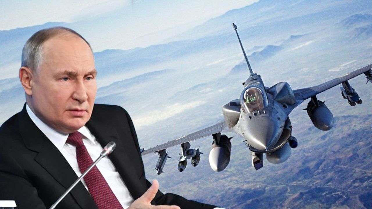 Putin’den F-16 uyarısı! Üçüncü ülkeleri vururum