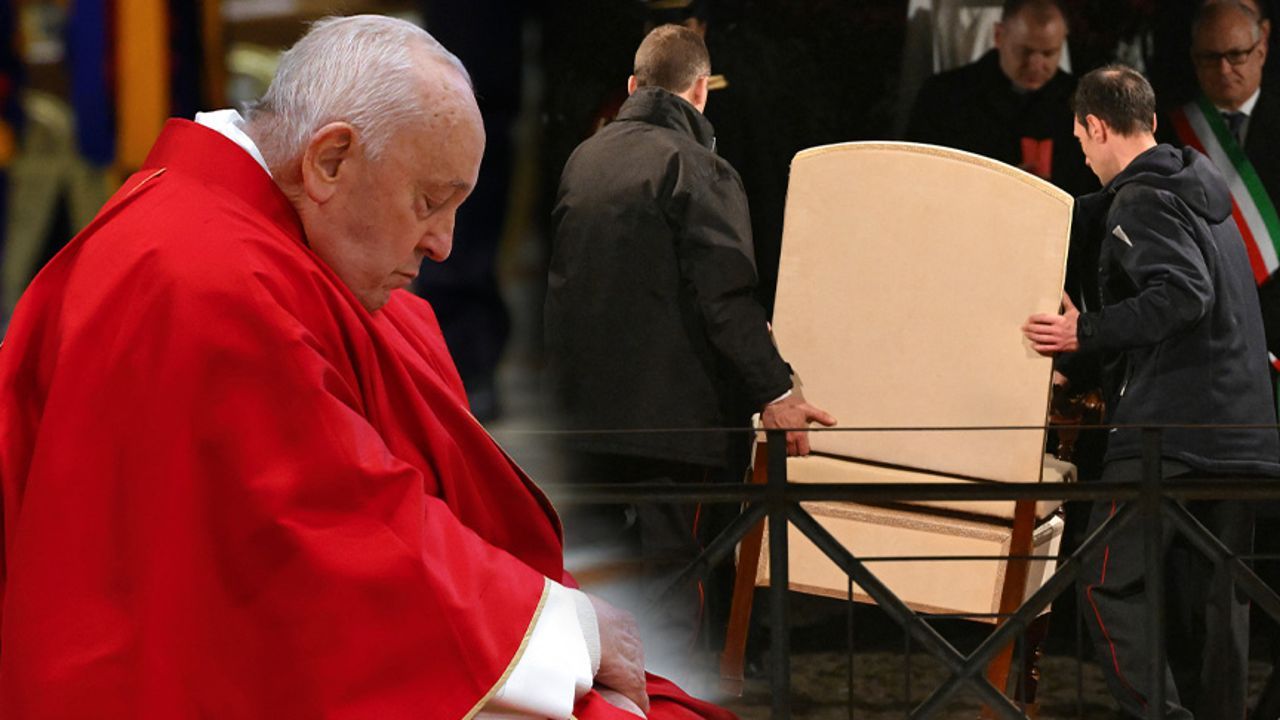 Papa Franciscus, &quot;Haç Yolu&quot; ayinine katılamadı
