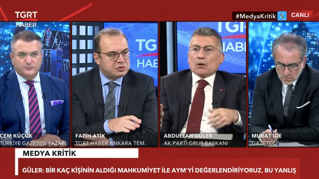 AK Parti Grup Başkanı Abdullah Güler, TGRT Haber'de - Politika