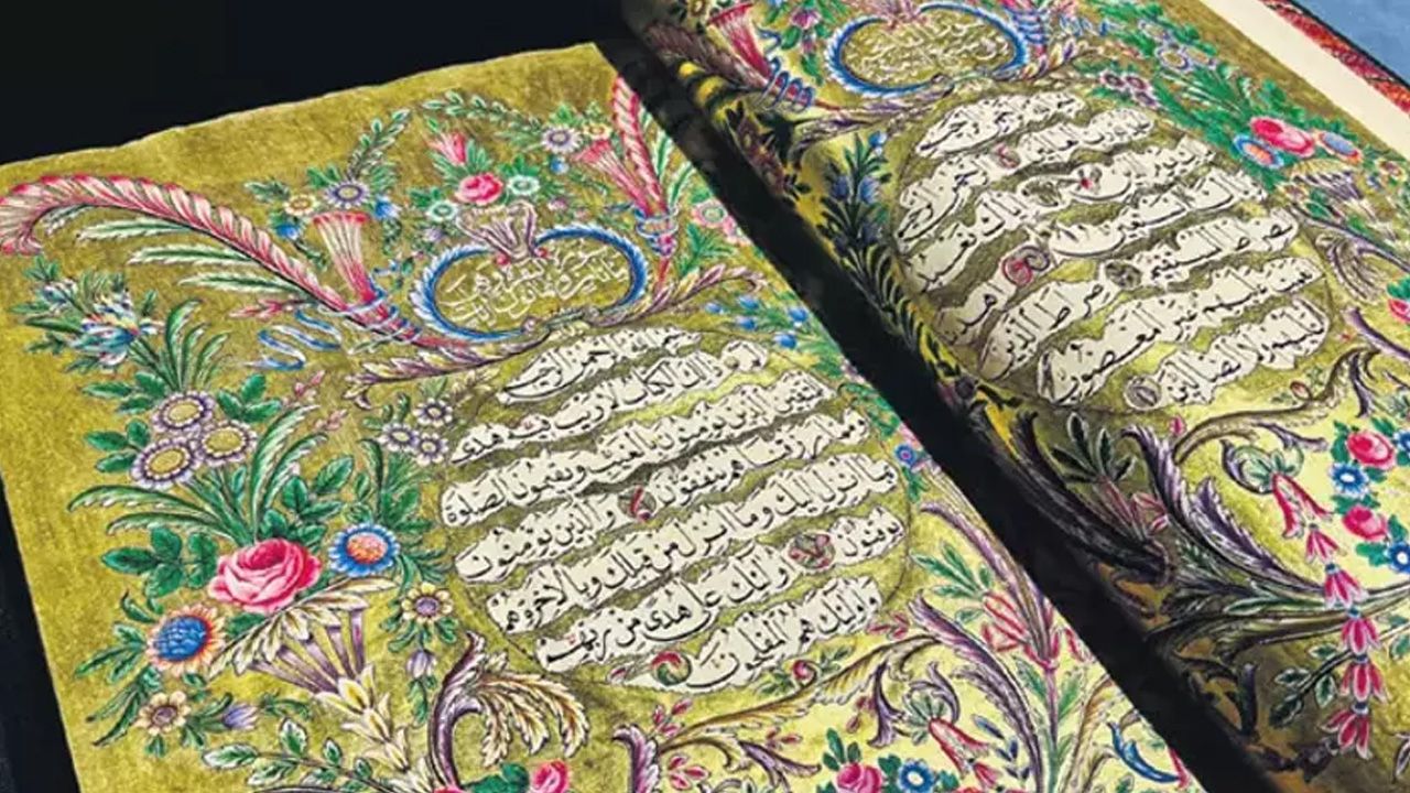 Kültür - Sanat -Münire Sultan’ın Kur'an-ı Kerim’ine rekor fiyat