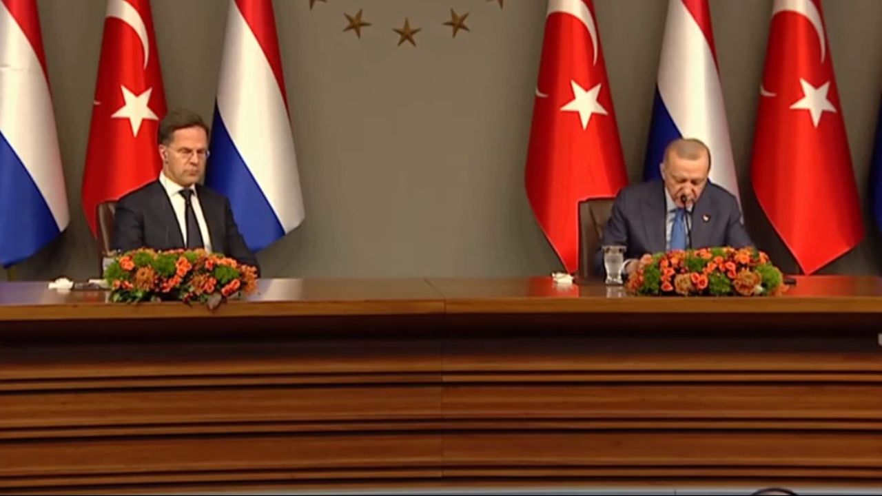 Cumhurbaşkanı Erdoğan, Hollanda Başbakanı Rutte ile basın toplantısında konuşuyor - Gündem