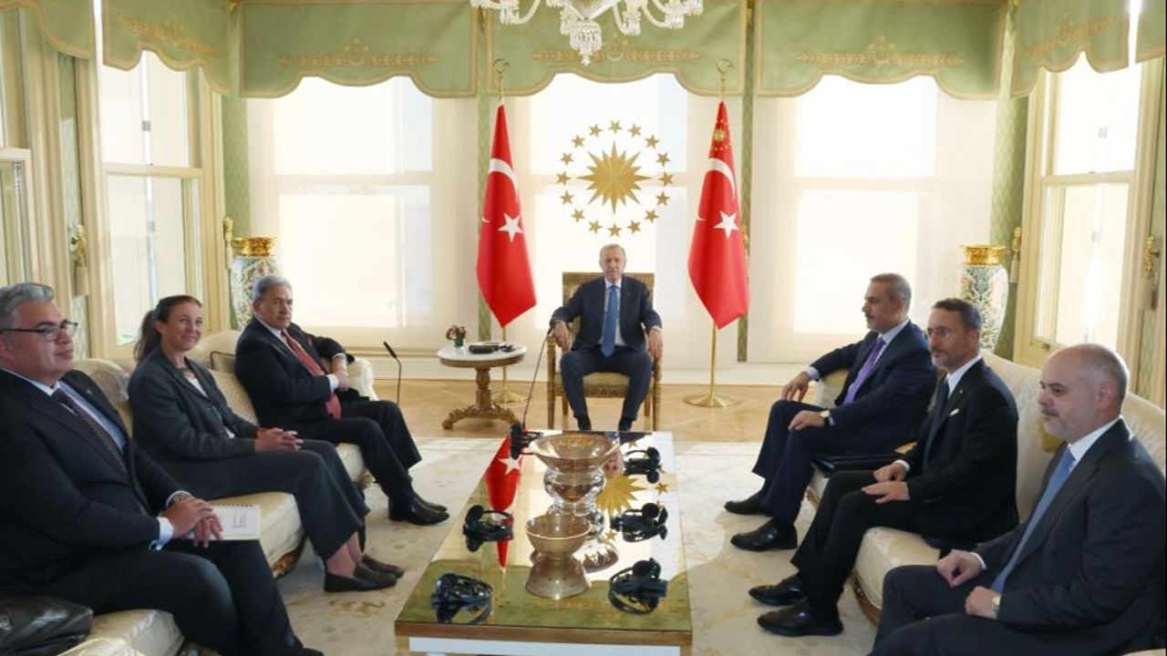  -Erdoğan, Yeni Zelanda Başbakan Yardımcısı ile görüştü