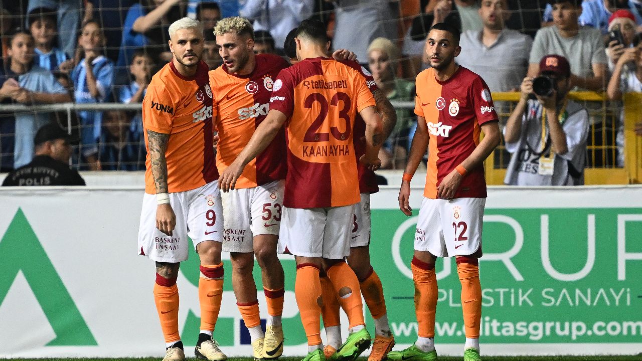  -Galatasaray, Adana'da farklı kazandı