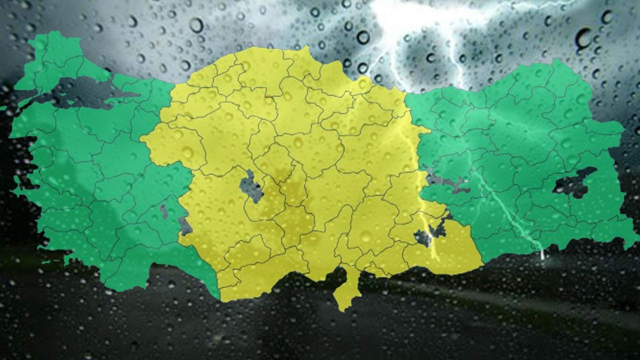 Meteoroloji'den son hava durumu tahminleri: 35 kente sarı kodlu uyarı - Gündem