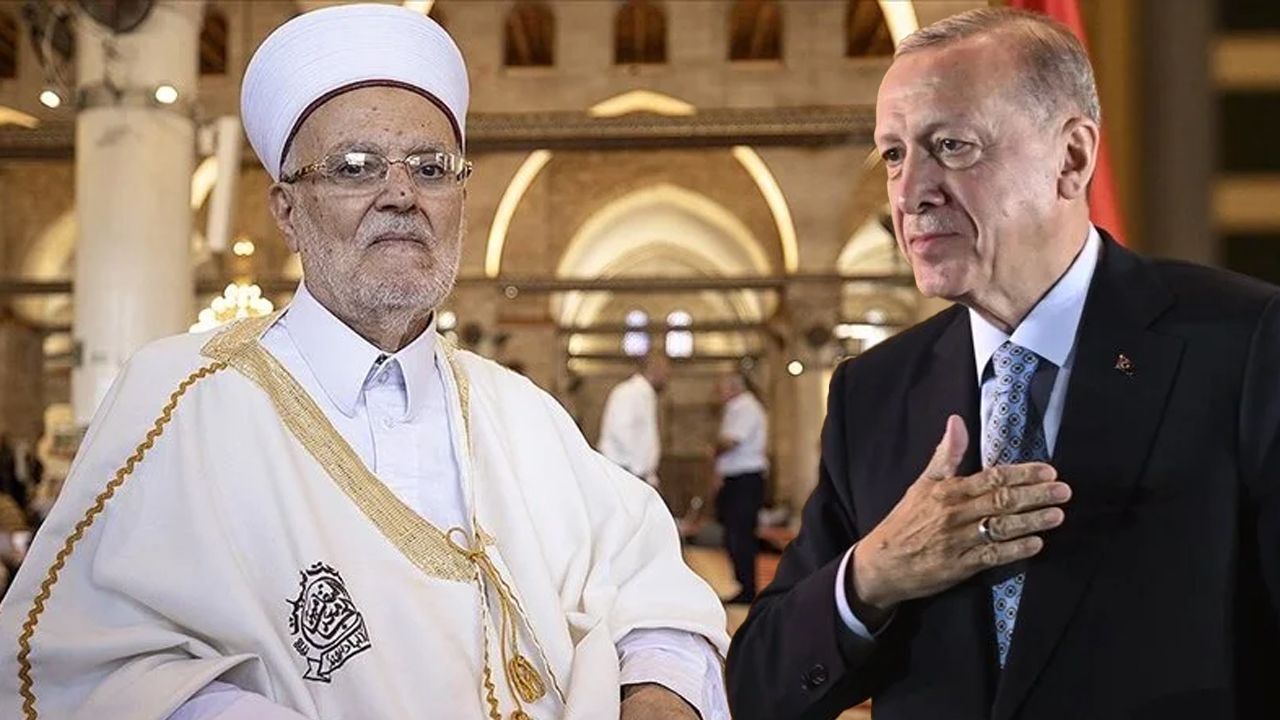  -Mescid-i Aksa İmam Hatibi Sabri'den Erdoğan'a övgü