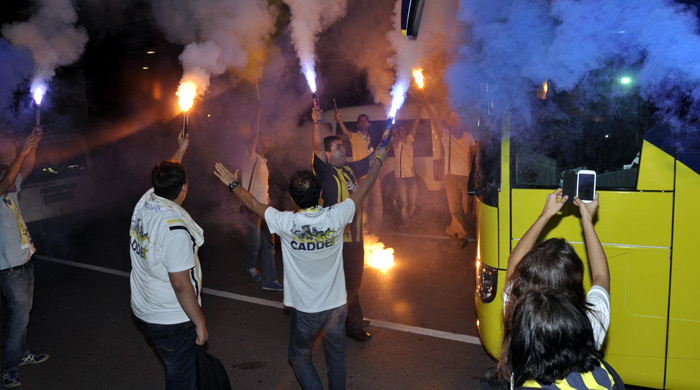 Fenerbahçe İstanbul&#039;a geldi