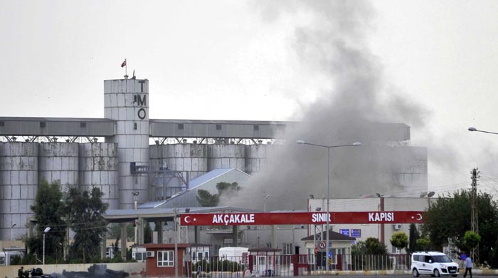 Akçakale&#039;ye bir bomba daha