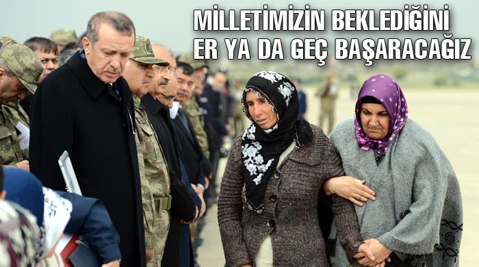 Erdoğan: Milletimizin beklediğini başaracağız