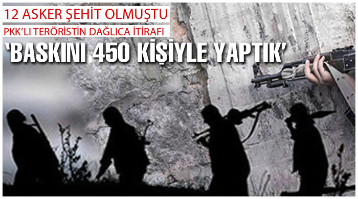 PKK&#039;lı teröristin Dağlıca itirafı