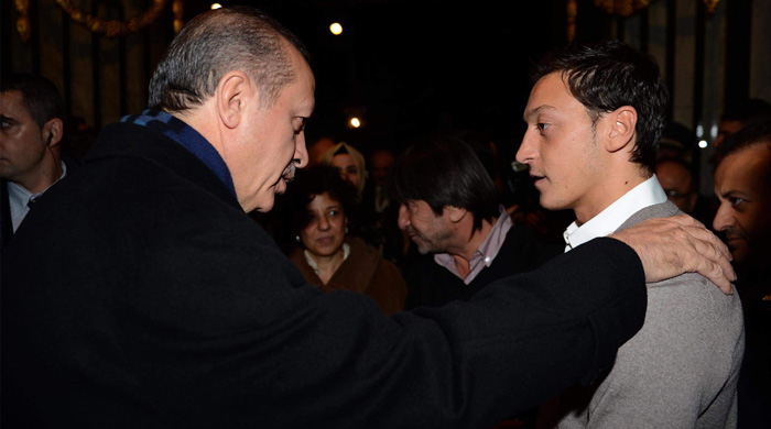 Erdoğan, Mesut Özil ile görüştü 