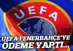 UEFA, Fenerbahçe&#039;ye ödeme yaptı