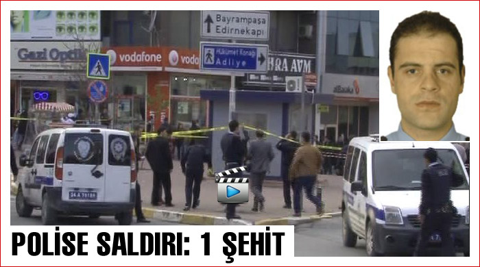 İstanbul&#039;da polise silahlı saldırı