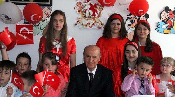 MHP lideri Bahçeli&#039;den bir ilk
