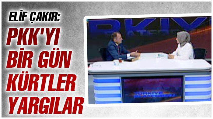 Elif Çakır: PKK&#039;yı bir gün Kürtler yargılar 