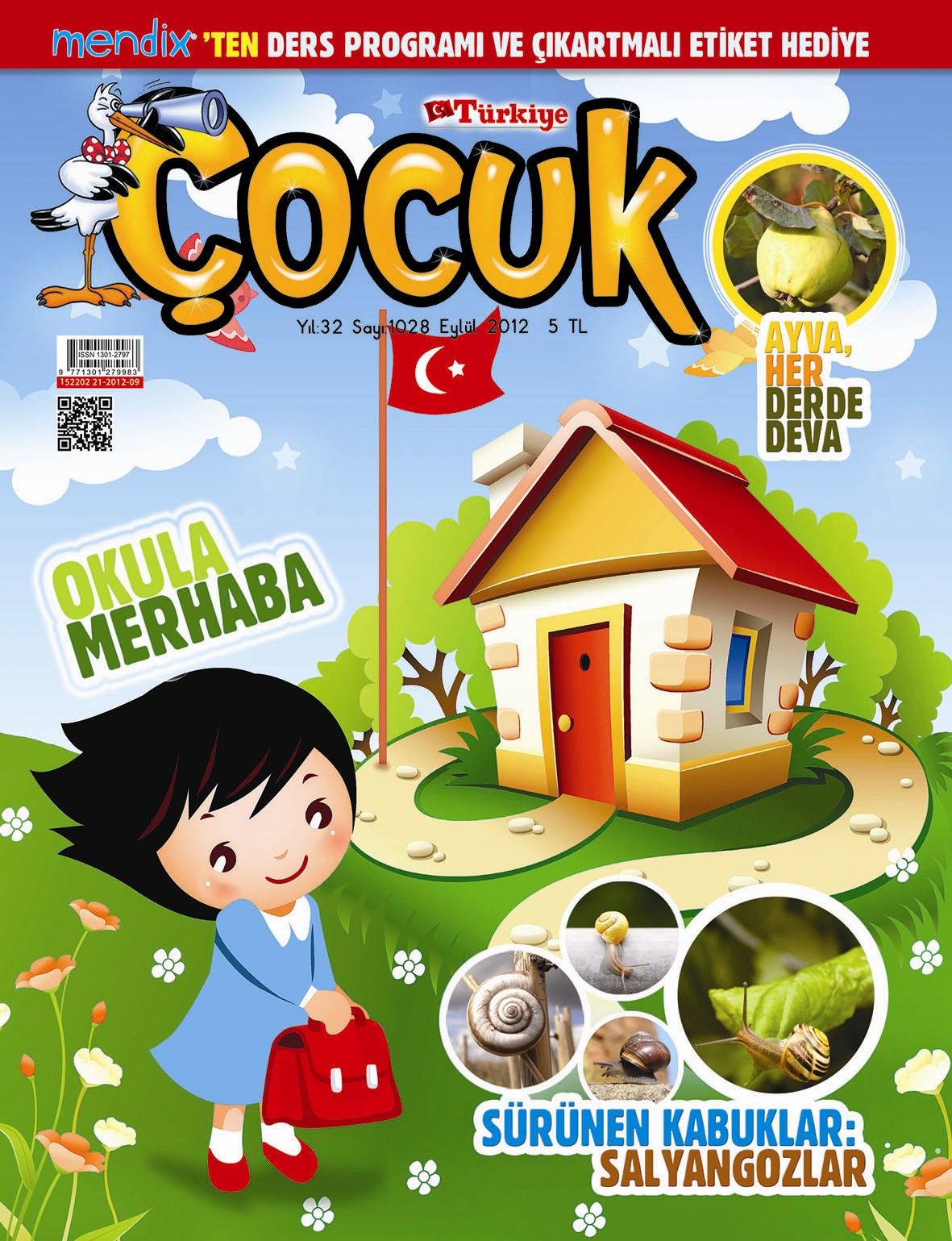 Türkiye Çocuk dergisinin eylül sayısı çıktı