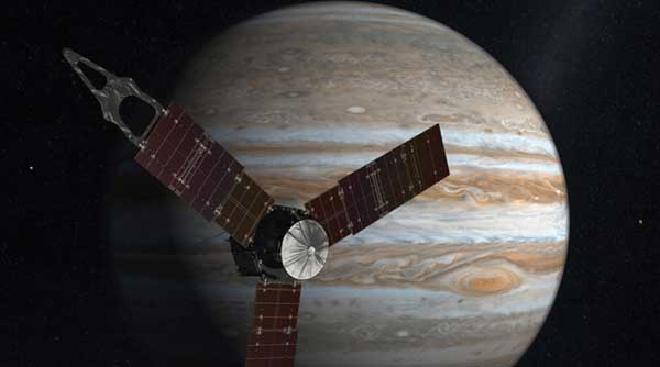 Uzay aracı Juno, Jüpiter yolunda