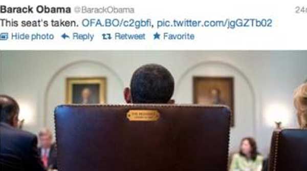 Obama&#039;dan Eastwood&#039;a: Bu koltuk dolu