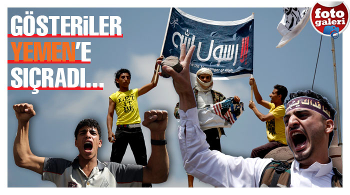 Protestolar Yemen&#039;e sıçradı