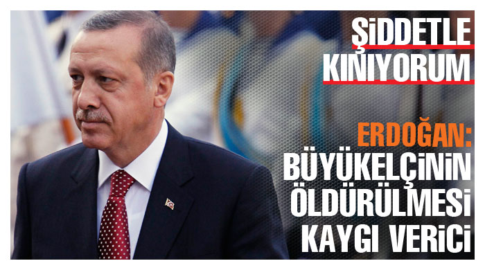 Erdoğan: Büyükelçinin öldürülmesi kaygı verici