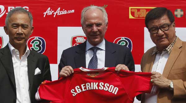 Eriksson, bir aylığına Tayland&#039;da... 