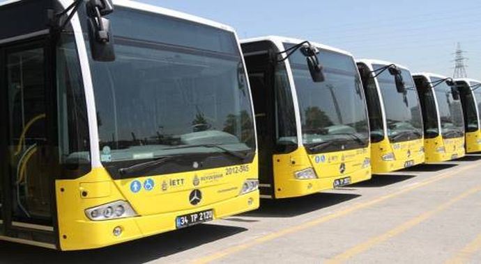 İstanbul&#039;da 758 yeni İETT otobüsü hizmete başladı