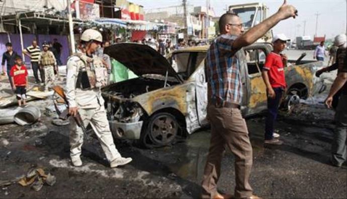 Irak&#039;ta pazar yerine bombalı saldırı, 17 ölü
