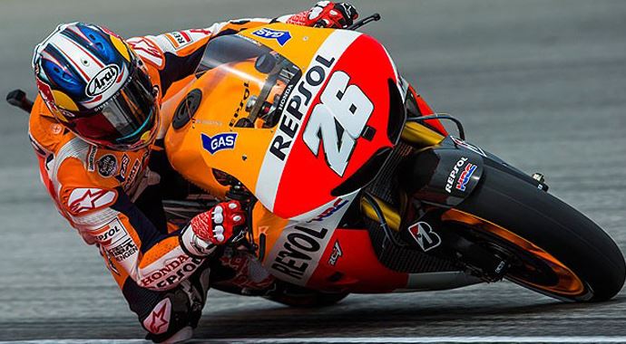 MotoGP&#039;de zafer Pedrosa&#039;nın
