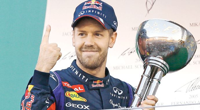 Vettel 5. vites