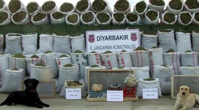 Diyarbakır&#039;da uyuşturucu operasyonu