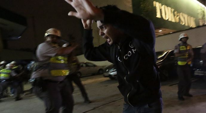 Brezilya&#039;da çok sayıda gösterici gözaltında