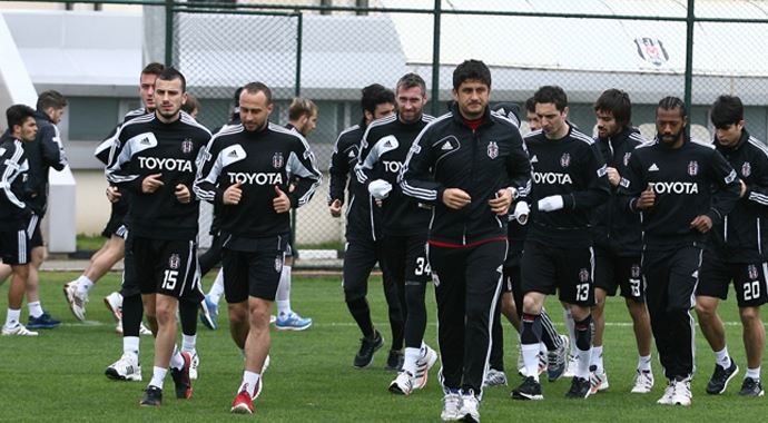 Beşiktaş, Çaykur Rizespor maçı hazırlıklarını sürdürdü