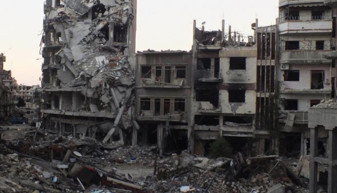Esad güçleri yıktı geçti, 59 ölü