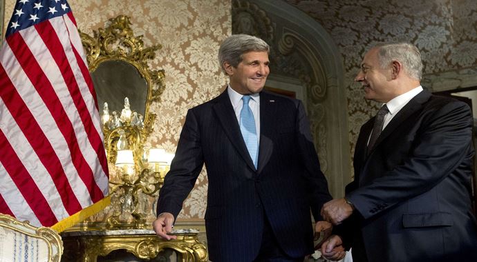 John Kerry ve Binyamin Netanyahu Roma&#039;da görüştü