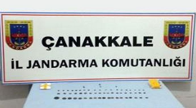 Çanakkale&#039;de tarihî eser operasyonu