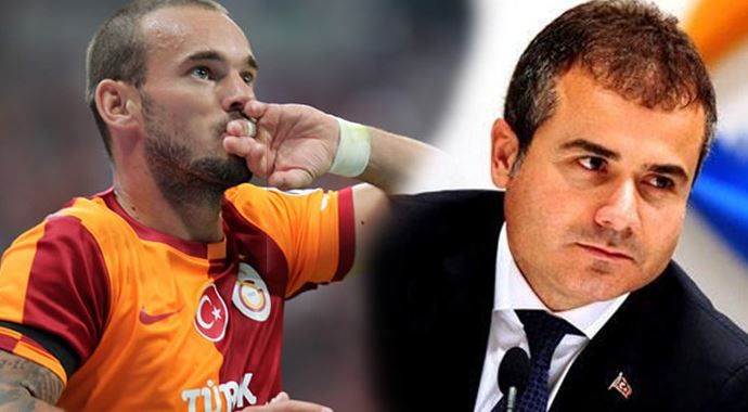 Bakan Kılıç, Sneijder&#039;i onurlandırdı