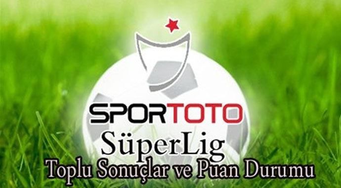 Süper Lig&#039;de maç sonuçları, puan durumu ve 10. hafta programı