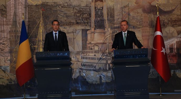 Başbakan Erdoğan Romanya başbakanı Victor Ponta ile görüştü