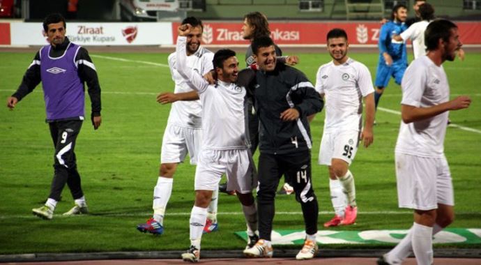 Türkiye kupasında beklenmedik sürpriz