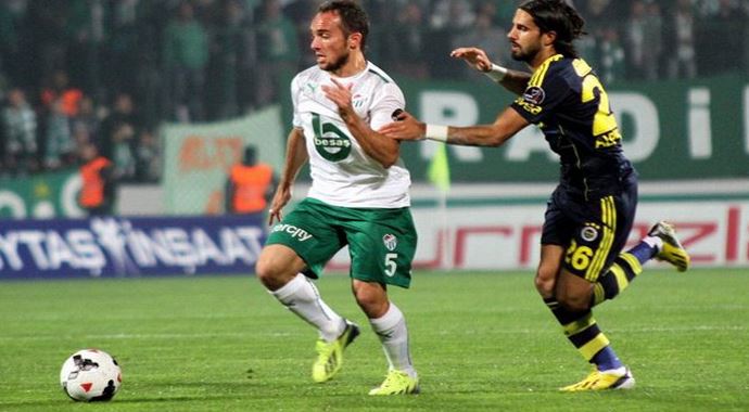 Fenerbahçe Bursaspor maçı ilk yarı özeti, golleri
