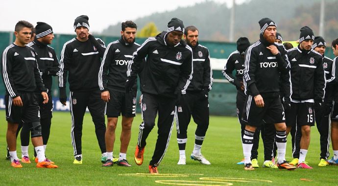 Beşiktaş derbi hazırlıklarını sürdürüyor