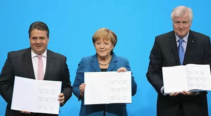 Almanya&#039;da koalisyon sözleşmesi tamam