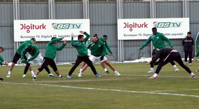 Bursaspor Ziraat Türkiye Kupası çalışmalarına başladı