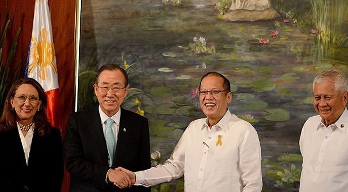 BM Genel Sekreteri Ban Filipinler&#039;de