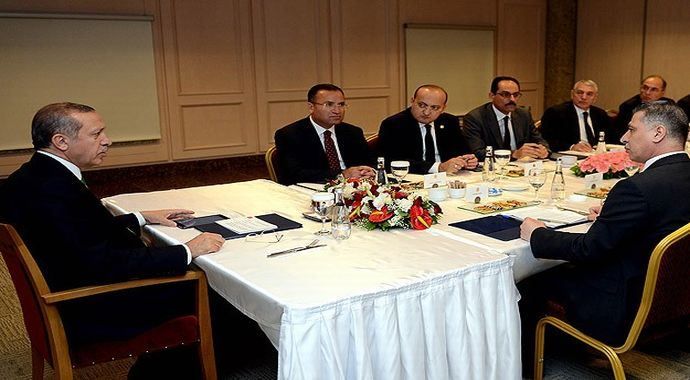 Başbakan Erdoğan, Irak Türkmen Cephesi ile görüştü