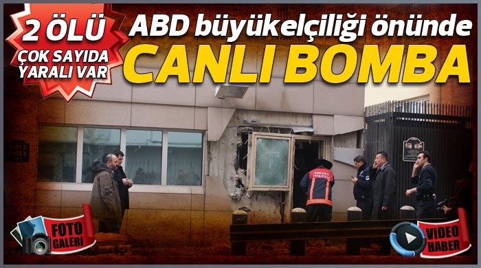 Ankara&#039;da canlı bomba: 2 ölü