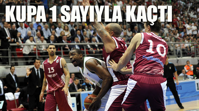 Pınar Karşıyaka kupayı 1 sayıyla kaçırdı