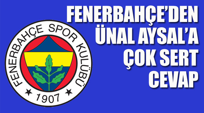 Fenerbahçe&#039;den sert açıklamalar