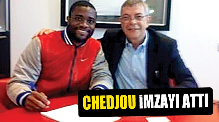 Galatasaray Chedjou&#039;ya imzayı attırdı