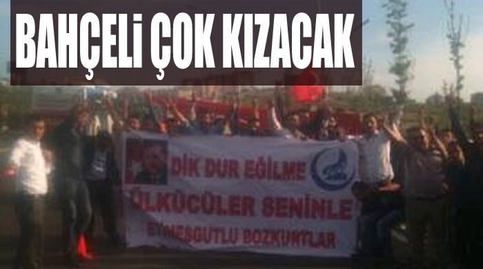 Ülkücülerden Başbakan Erdoğan&#039;a destek