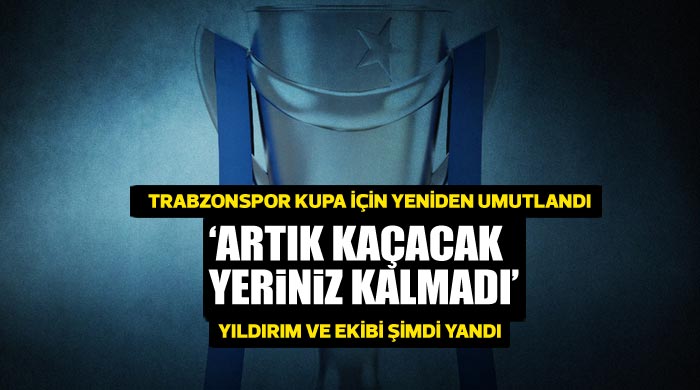 Trabzonspor şampiyonluk kupası için yeniden umutlandı